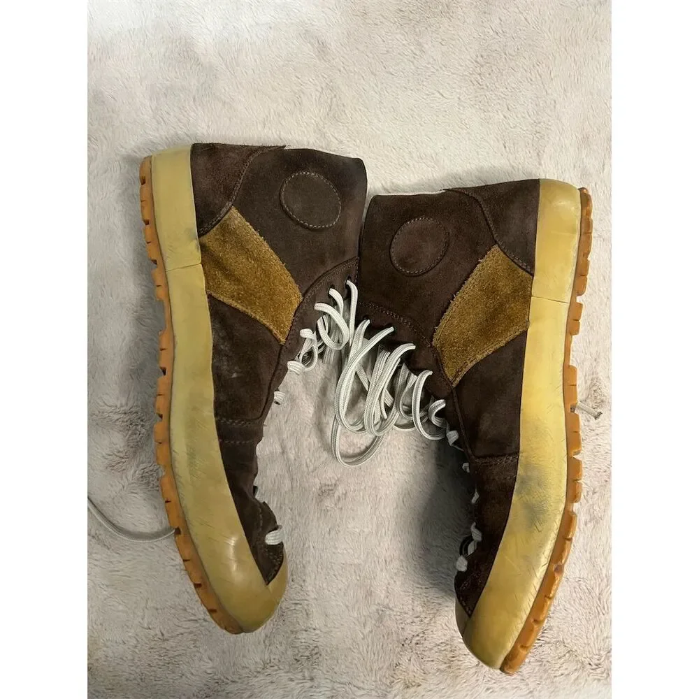 Dolomite Men's High Top Hiking Sneakers Brown Leather Size 11.5